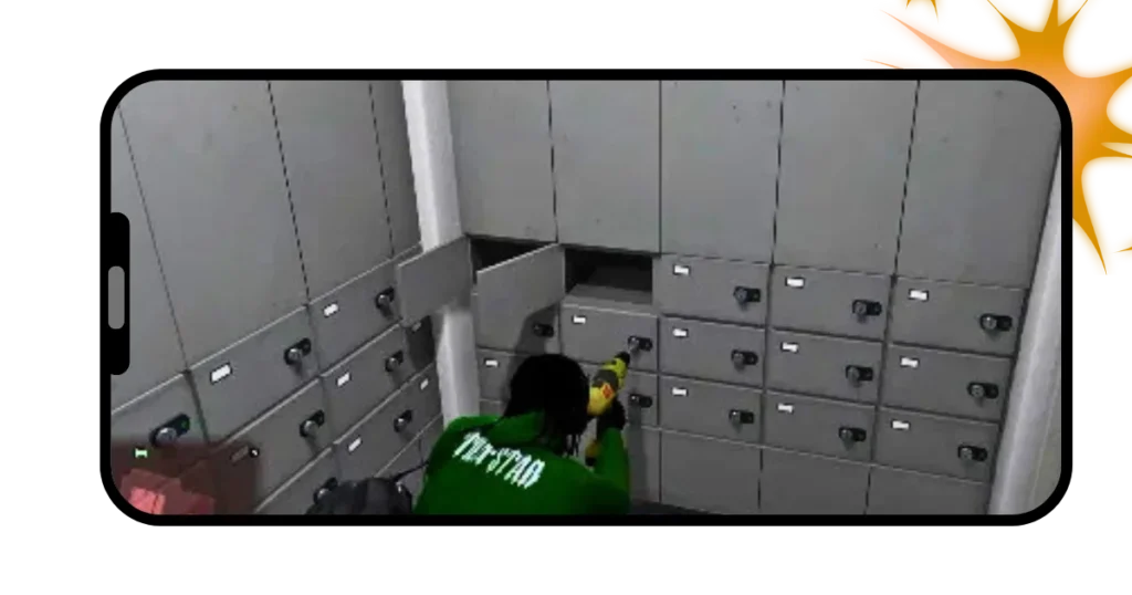 Inspiring Storyline 2 Picture of a thief unlocking the lockers in GTA Mzansi